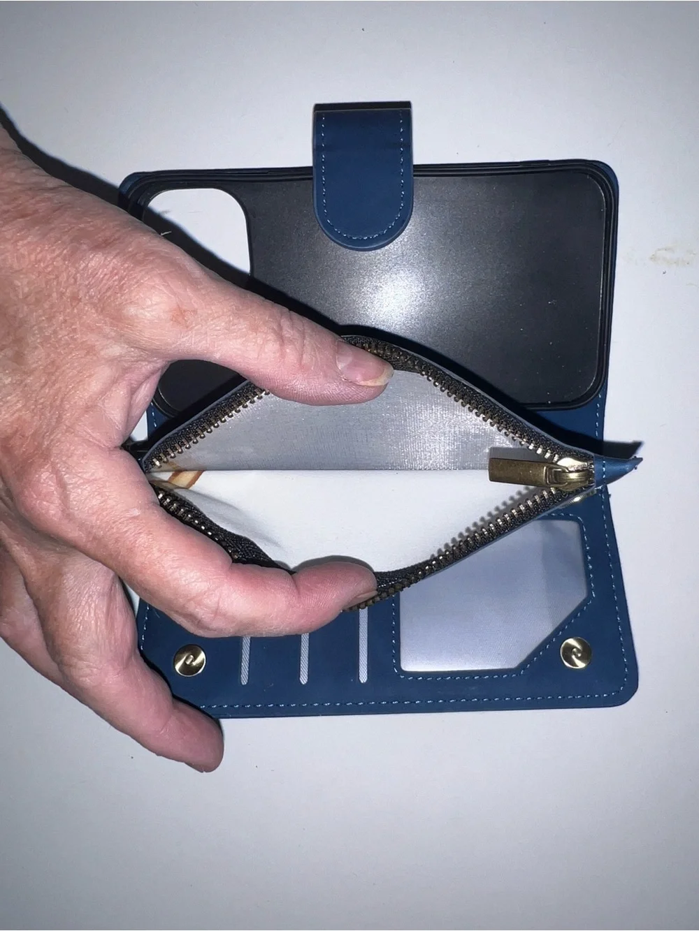 Wallet-Style Phone Case with Wrist Strap